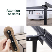 Load image into Gallery viewer, Lightweight Twin Bed Frame - Heavy-Duty Steel for Reliable Mattress Support