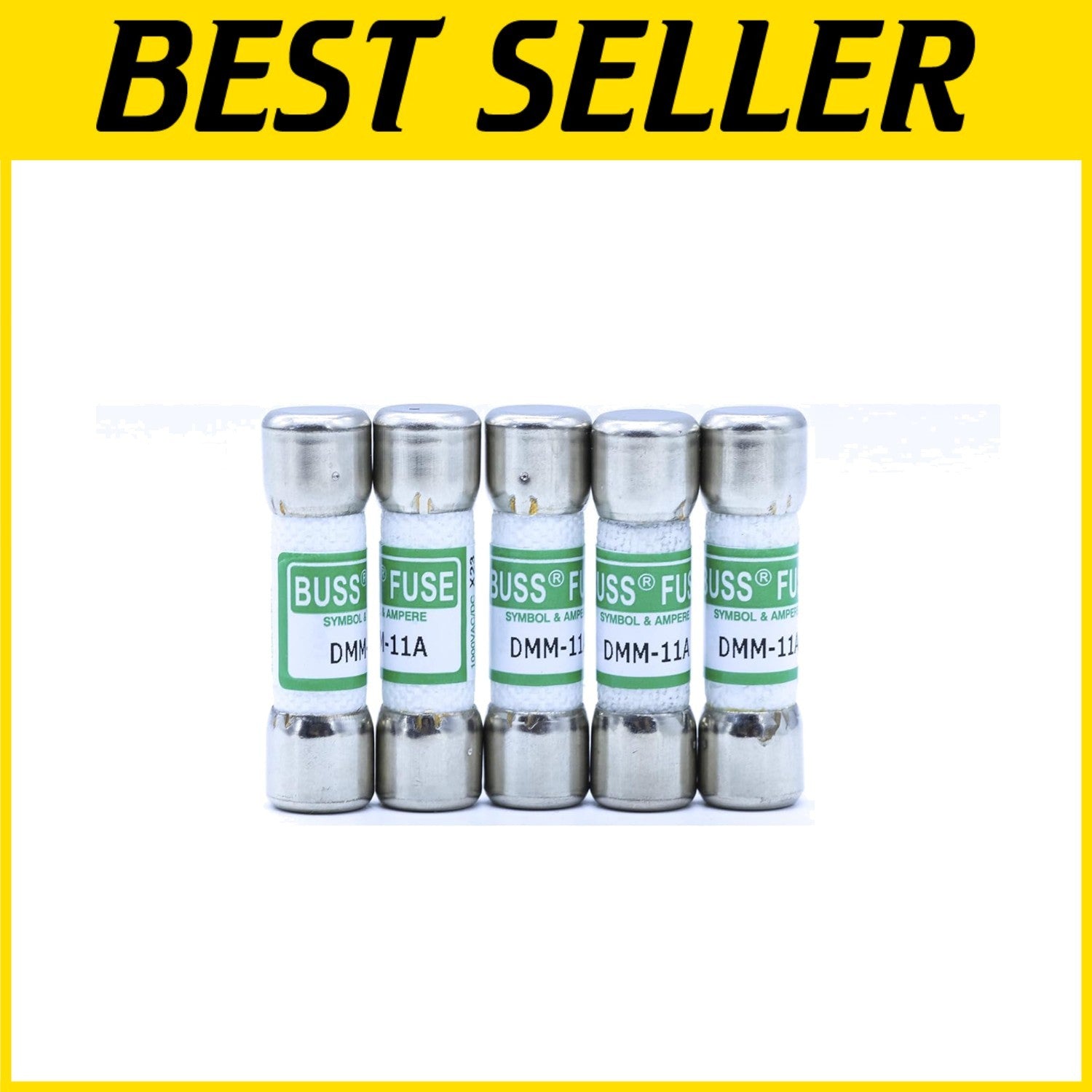 Essential 5pcs -11A 1000V Multimeter Fuses for Electronic Troubleshooting