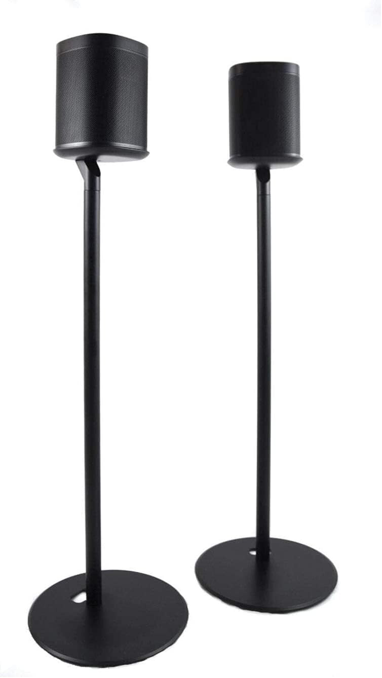 Elegant 28.2-Inch Floor Stands Compatible with Sonos One SL & Play:1 - 2 Pack