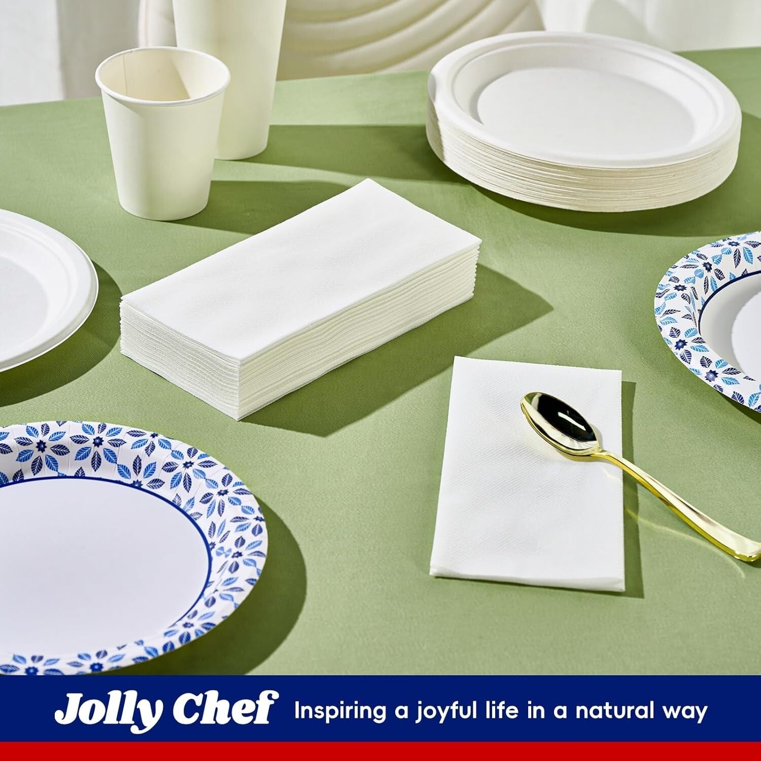 High-Quality 480 Count Disposable Hand Napkins - Linen Feel & Elegant Touch