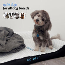 Load image into Gallery viewer, The Coldest Cozy - Medium Dog Bed with Cooling Gel, Anti-Slip &amp; Water-Resistant