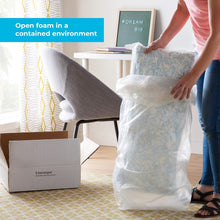 Load image into Gallery viewer, 10 Lbs Compressed Shredded Memory Foam - Ideal for Refilling Pillows &amp; Bean Bags