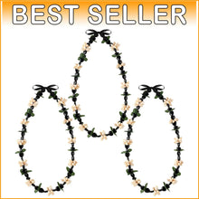 Load image into Gallery viewer, Pack of 6 Adjustable Hawaiian Kukui Nut Leis - 32'' Graduation Accessories
