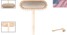 Load image into Gallery viewer, Professional-Grade 27mm Dog &amp; Cat Grooming Brush - Lightweight and Ergonomic