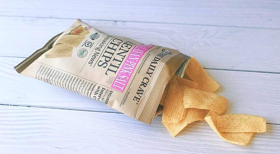 Lentil Chips Multipack: Gluten-Free, Non-GMO 6 Ounce Packs - Ideal Snack