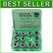 Load image into Gallery viewer, Versatile Steel Shell Holder Set with Clear Carrying Case - Effortless Reloading