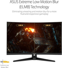 Load image into Gallery viewer, 32-Inch Full HD Curved Monitor with 165Hz Refresh Rate for Ultimate Gaming