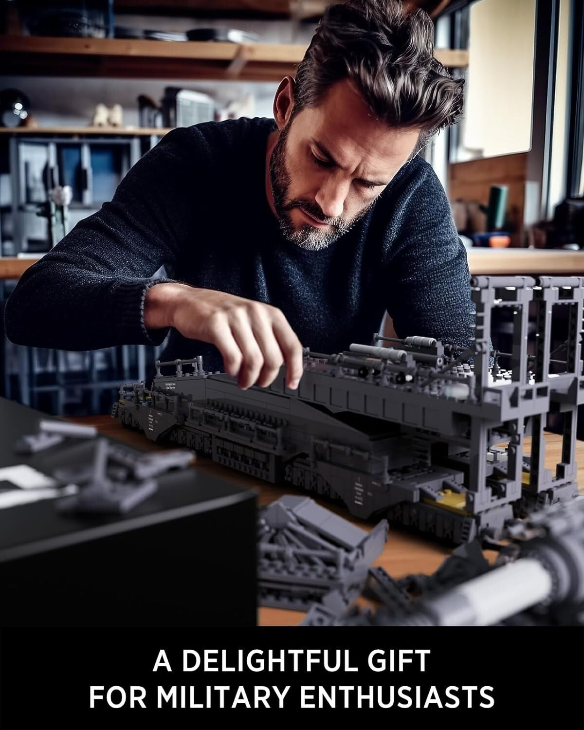 Collectible Dora WW2 Building Set with Adjustable Features - 2,355 Pieces