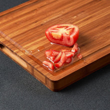 Load image into Gallery viewer, Heavy-Duty XL Bamboo Cutting Board with Juice Groove - Perfect for Entertaining