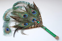 Load image into Gallery viewer, Genuine 100 Pack of Natural Peacock Feathers - Iridescent 16-18 Inch Lengths