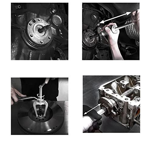 Chrome Molybdenum 16PCS Bearing Internal Extractor Tool Kit with Slide Hammer