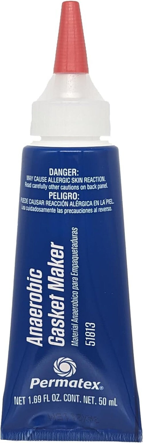 Anaerobic Gasket Maker Pack of 6 - Solvent-Resistant Seal for Emergency Repairs