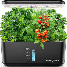 Load image into Gallery viewer, LED Hydroponic 10-Pod Plant Germination Kit - Family-Friendly Indoor Grower