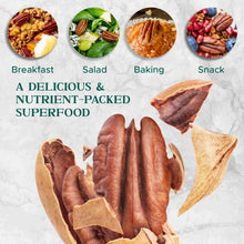Load image into Gallery viewer, Ethically Sourced 2.75 lb Raw Pecan Halves - Nutritional Powerhouse Snack