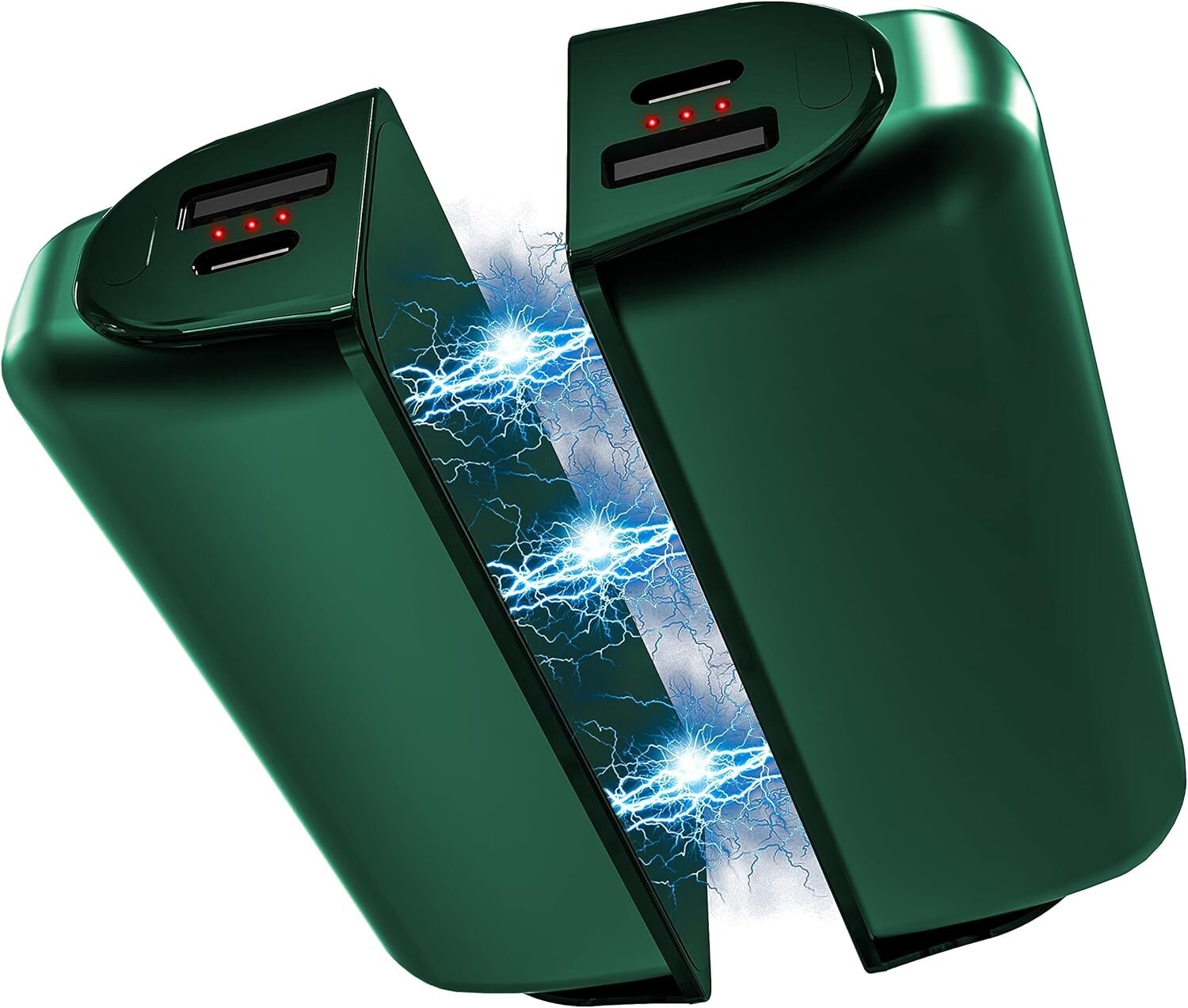 Elegant Rechargeable Hand Warmers, 3 Heat Settings, Perfect Winter Gift (2 Pack)