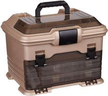 Load image into Gallery viewer, Gold/Black Portable Fishing Tackle Multiloader with Tuff Tainers &amp; Compartments