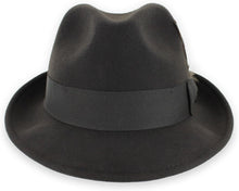 Load image into Gallery viewer, Packable Men's Classic Fedora with Grosgrain Sweatband - Travel Ready