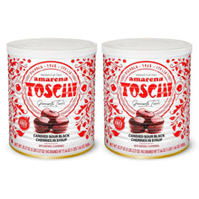Load image into Gallery viewer, Sweet &amp; Sour Amarena Black Cherries in Syrup - Perfect for Cocktails &amp; Desserts