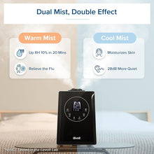 Load image into Gallery viewer, Indoor Comfort: 6L Ultrasonic Humidifier &amp; Essential Oil Diffuser with Timer