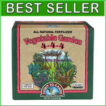 Load image into Gallery viewer, All-Natural 15 lb Vegetable Fertilizer 4-4-4 Mix for Healthy Garden Growth