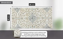 Load image into Gallery viewer, Stain-Resistant Ergonomic Kitchen Mat - Non-Slip, 1/2 Inch Thick, Paris Rooster