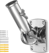 Load image into Gallery viewer, Versatile Heavy-Duty Flag Mount with Stainless Steel Bracket for 1 Inch Poles
