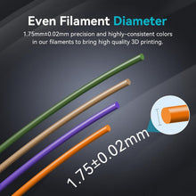 Load image into Gallery viewer, Strong &amp; Reliable 3D Printer PLA+ Filament - 8 Mini Spools 0.25kg, Multi-Color