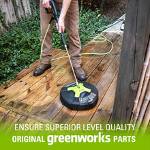 Load image into Gallery viewer, Compact 15-Inch Green Surface Cleaner with 26 oz Tank - Ideal for Quick Cleaning