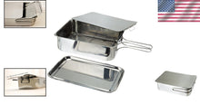 Load image into Gallery viewer, Multi-Functional Stovetop Smoker - 14.5" Stainless Steel for Flavor Lovers