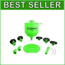Load image into Gallery viewer, Easy-to-Use No-Spill Funnel Kit Includes 5 Adaptable Extensions for Mechanics