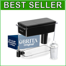 Load image into Gallery viewer, UltraMax BPA-Free 27-Cup Water Dispenser with Standard Filter - Purifies Water