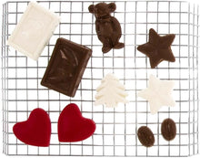 Load image into Gallery viewer, 2-Cup Dual Chocolate Melting Gift Set with Molds - Ideal for Father's Day Treats