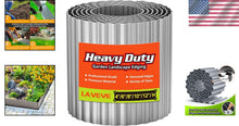 Load image into Gallery viewer, Safety-Designed 6" x 40Ft Metal Landscape Edging - Perfect for Any Garden Area