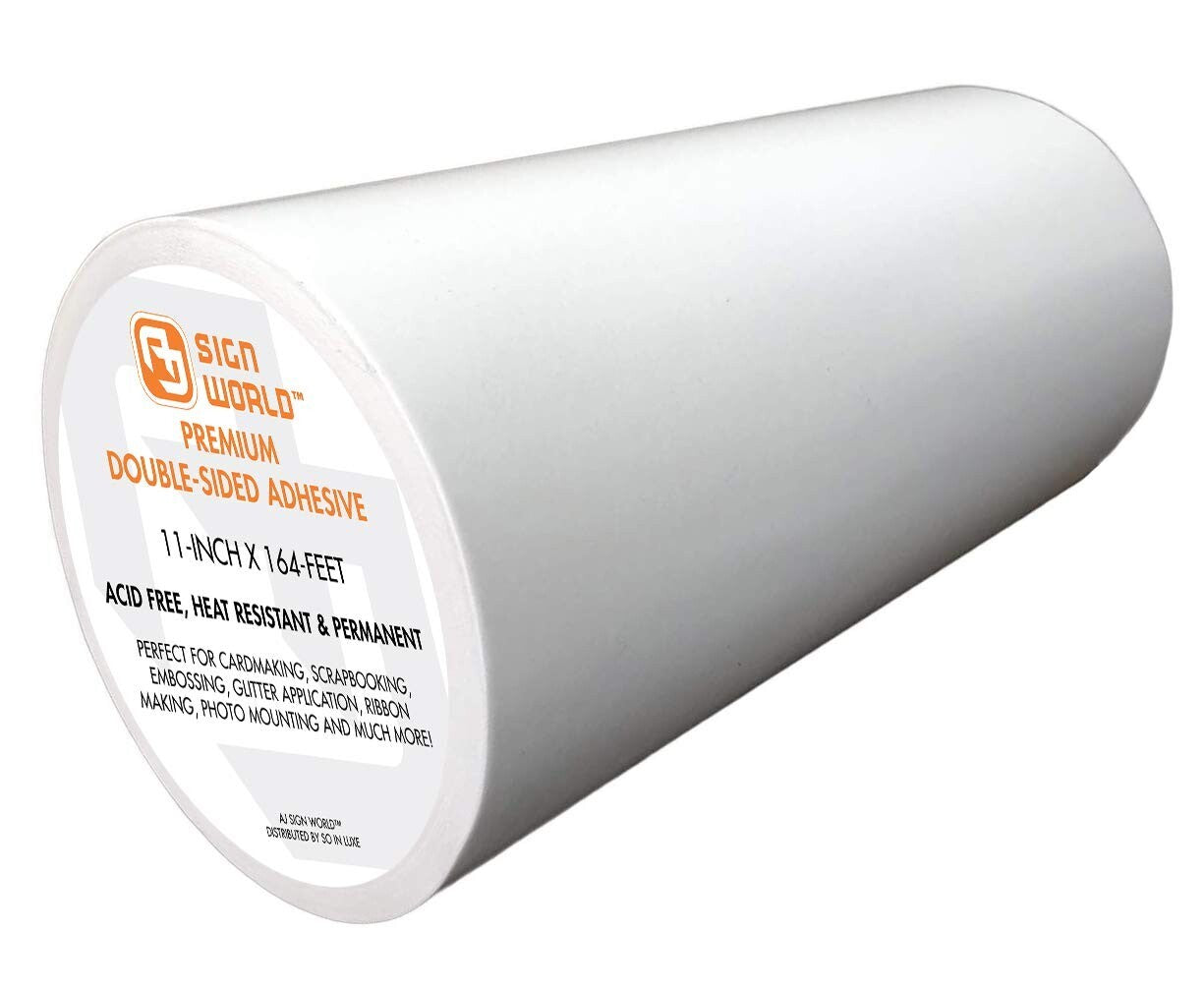 Extra-Long 11" Ultra-Thin Double-Sided Tape - Perfect for All Crafting Needs