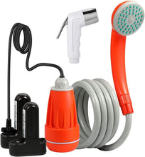 Load image into Gallery viewer, Portable Camp Shower with Rechargeable Battery - Ideal for Outdoor Adventures