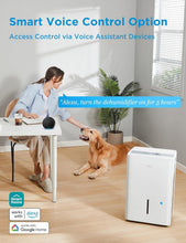 Load image into Gallery viewer, Sleek 50 Pint Dehumidifier for 4,500 Sq. Ft. - Smart Control &amp; Quiet Performance