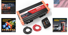 Load image into Gallery viewer, Intelligent 3000W Inverter with Smart LCD and Remote Control for Flexibility