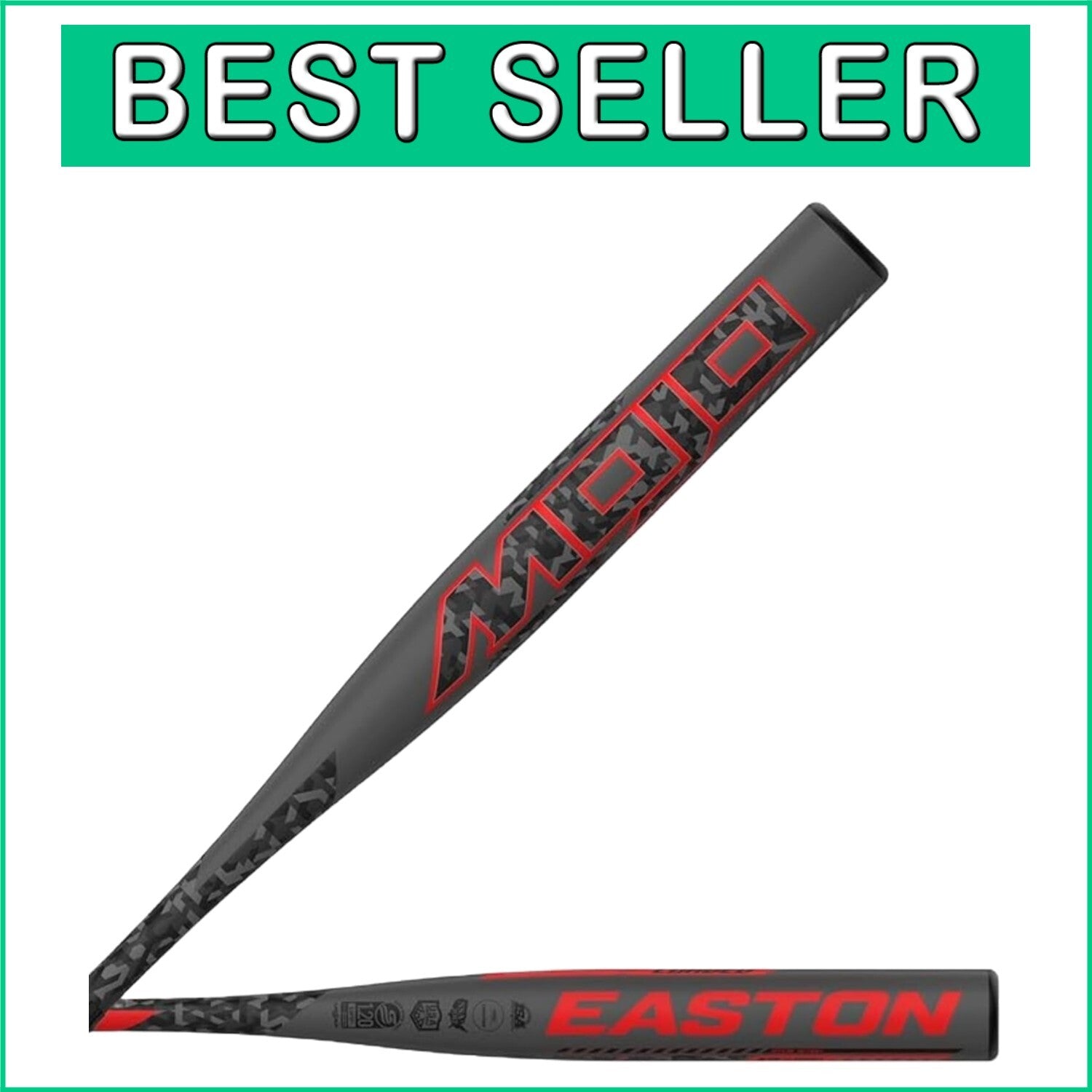 Easton MOJO Slowpitch Softball Bat 12" Barrel - Power Loaded for All Fields