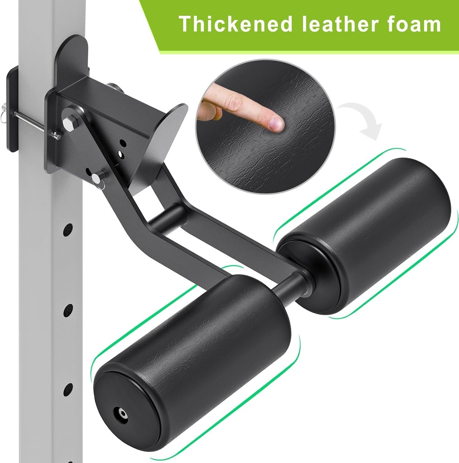 Durable Nordic Curl & Leg Extension Attachment for Home Gym - Easy Installation