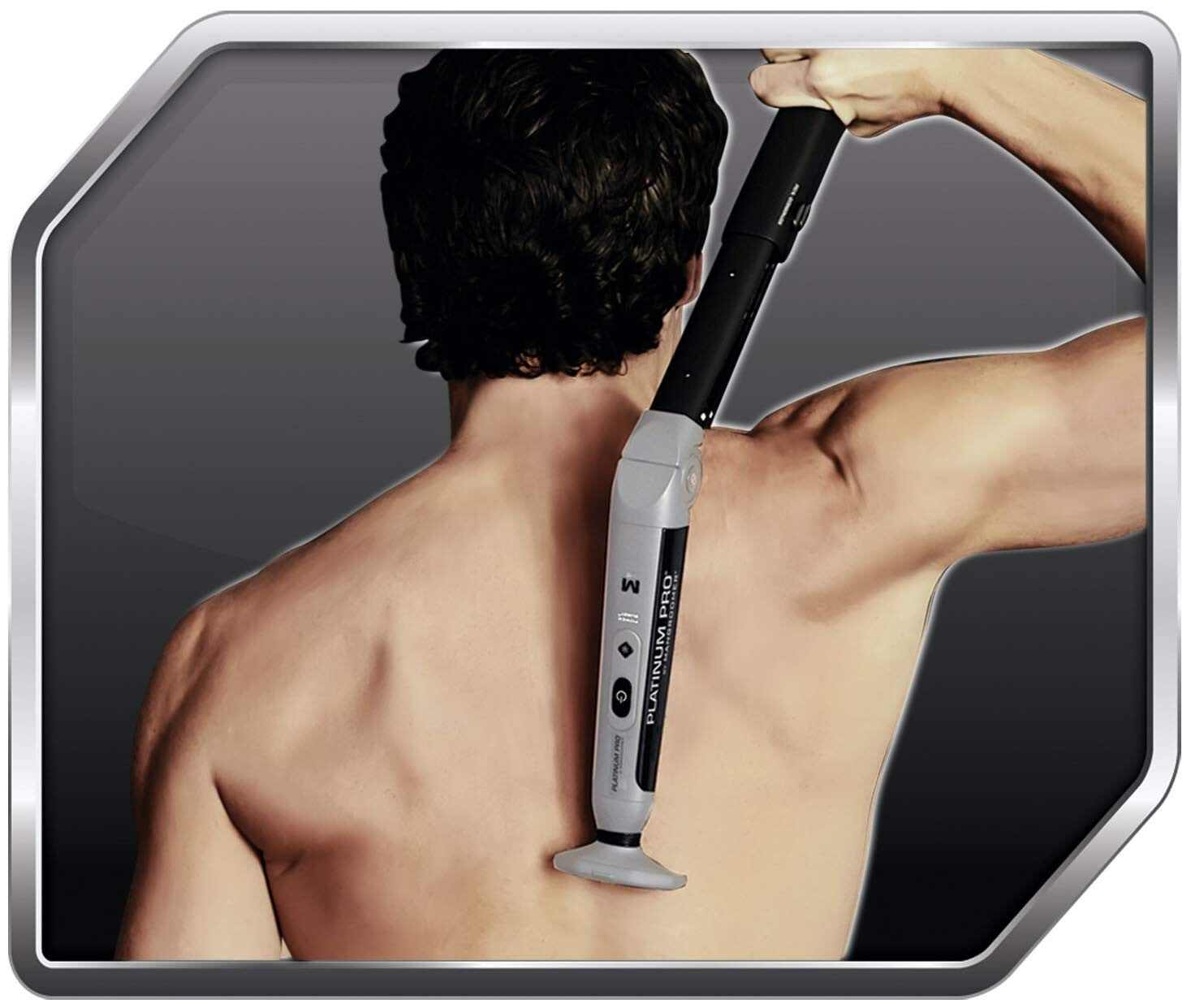 Advanced MANGROOMER Electric Back Hair Shaver - Ergonomic, Powerful & Versatile