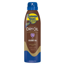 Load image into Gallery viewer, Pack of 3 Coconut Scented Tanning Dry Oil Sunscreen SPF 15 - Non-Greasy Formula