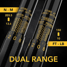 Load image into Gallery viewer, Reliable 1/2-Inch Drive Torque Wrench 10-150 Ft-Lb – Pre-Calibrated for Accuracy