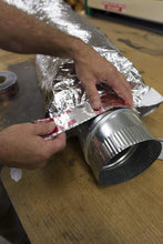 Load image into Gallery viewer, UL 181B-FX Silver Butyl Foil HVAC Tape - 3" x 33.3 Yards for Indoor/Outdoor