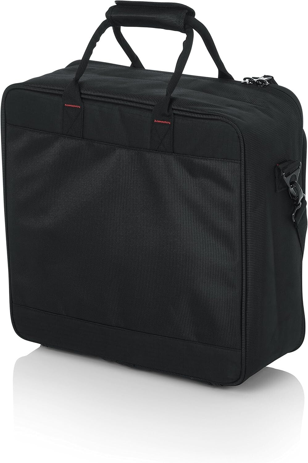 Lightweight Nylon Mixer Equipment Bag with Dual-Layer Padding - 15.5x15x5.5