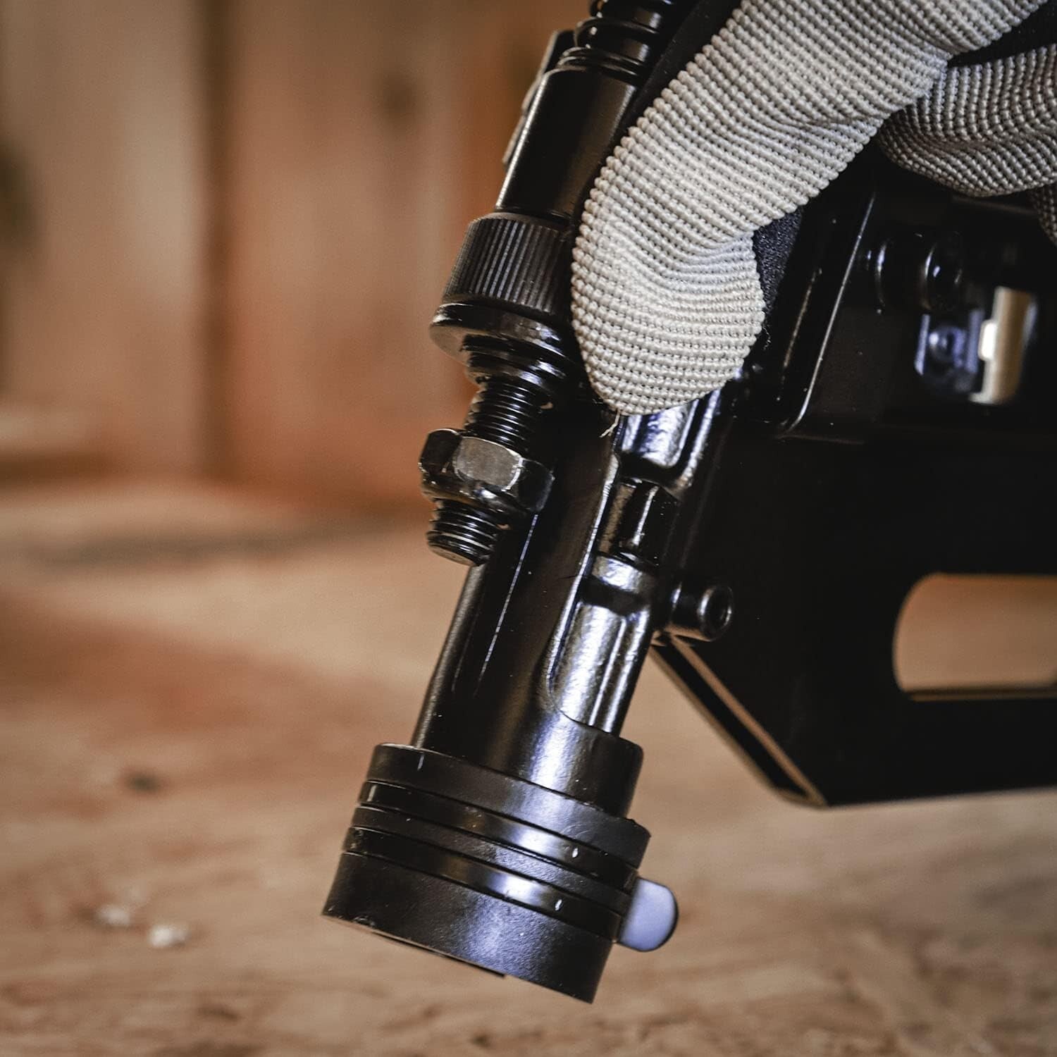 Professional 3-1/2" Full Round Head Nailer with Anti-Dry Fire & Comfort Grip