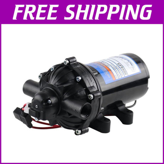 Fiberglass-Reinforced 12V Diaphragm Pump - Ideal for Agricultural Applications