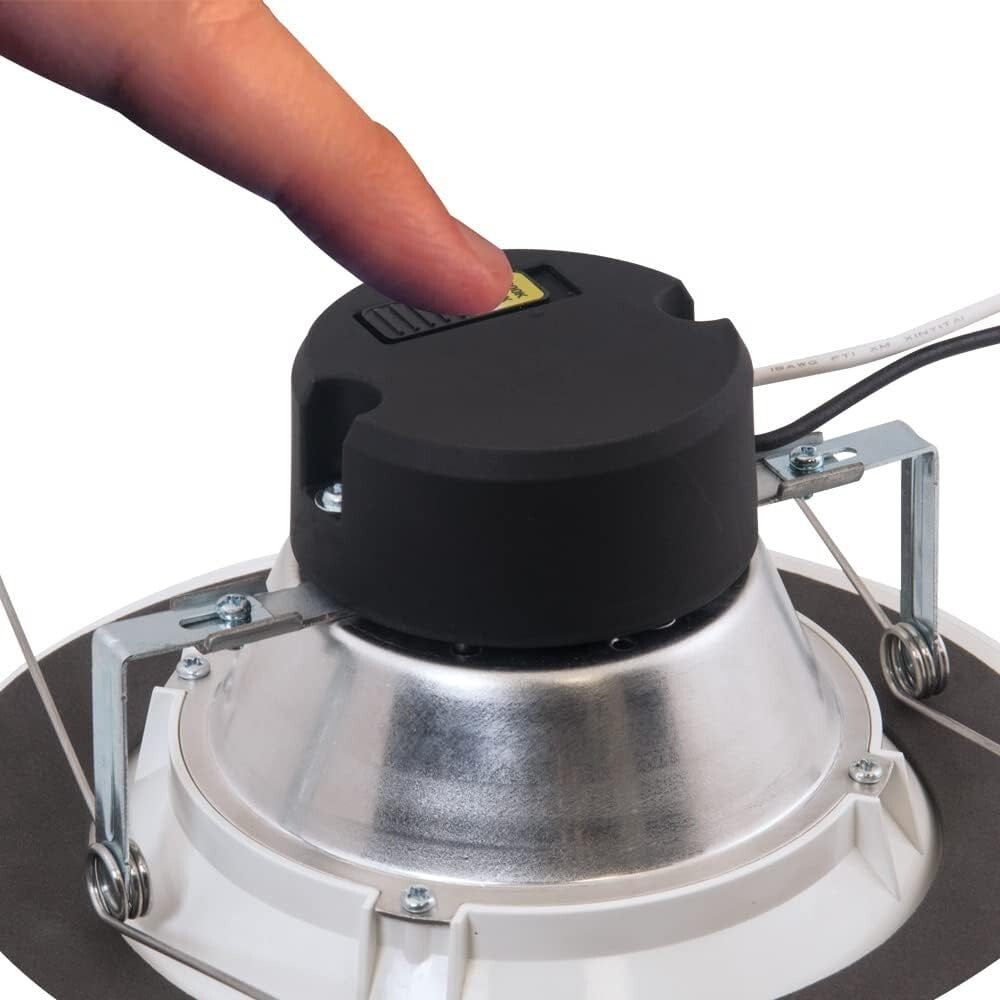 All-in-One 5/6 Inch Recessed LED Retrofit Can Lights - 3CCT, 6-Pack, Energy Star