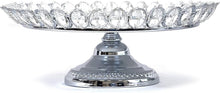 Load image into Gallery viewer, Multi-Purpose Silver Plated Cake Stand Set - Perfect for Weddings &amp; Celebrations
