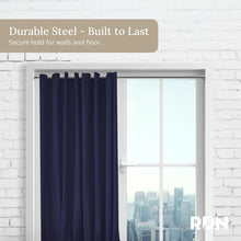 Load image into Gallery viewer, Durable Heavy-Duty Tension Rod - Fits 80-120 Inches for Curtains &amp; Room Dividers