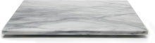 Load image into Gallery viewer, Elegant White Marble Pastry Board 16x20 - Ideal Baking Surface for Pastries